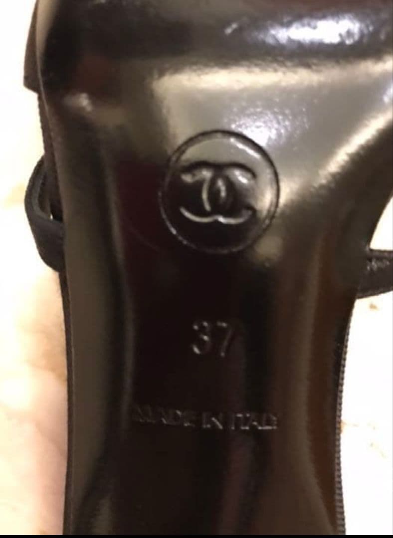 専用ページ『訳あり』　シャネル　サンダル　ミュール 37