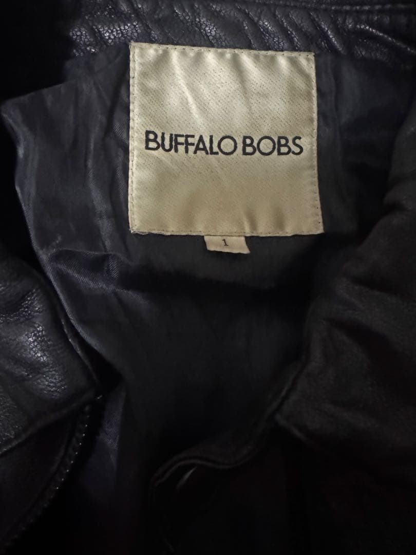 00s BUFFALO BOBS Leather jacket Vkei 短丈