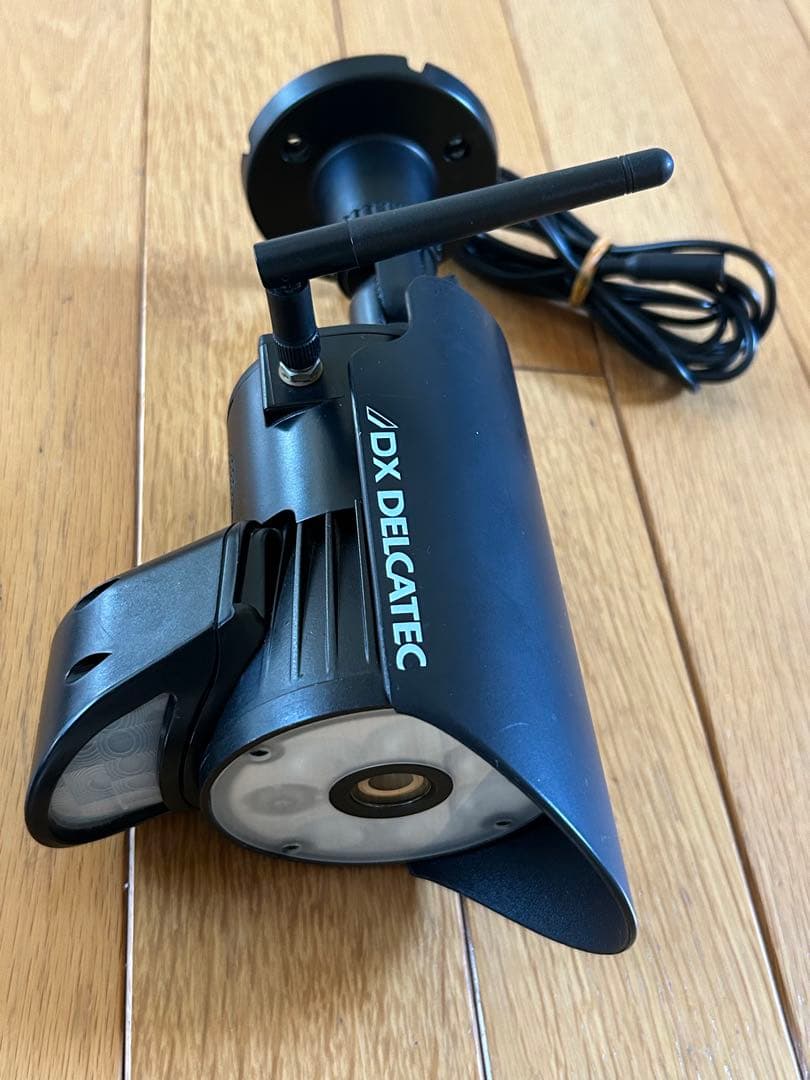 防犯ライト機能付ワイヤレスカメラセット国内メーカーDX DELICATEC製