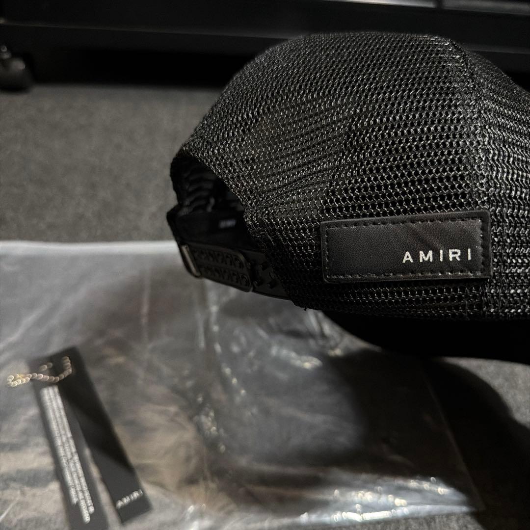 AMIRI 3 STAR TRUCKER キャップ ブラック