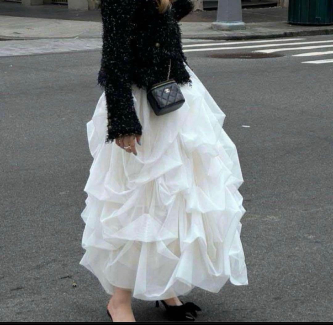 正規品♡the toe Iris Tulle Skirt