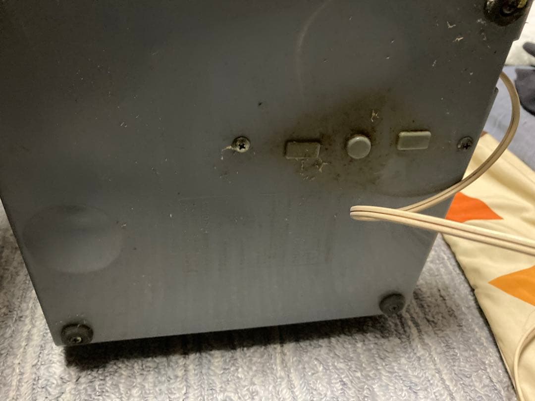 レトロ王冠ロゴ付きナショナルF-30MM動くけどジャンク品