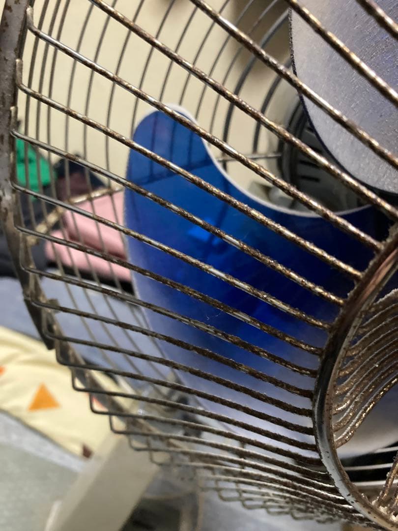 レトロ王冠ロゴ付きナショナルF-30MM動くけどジャンク品