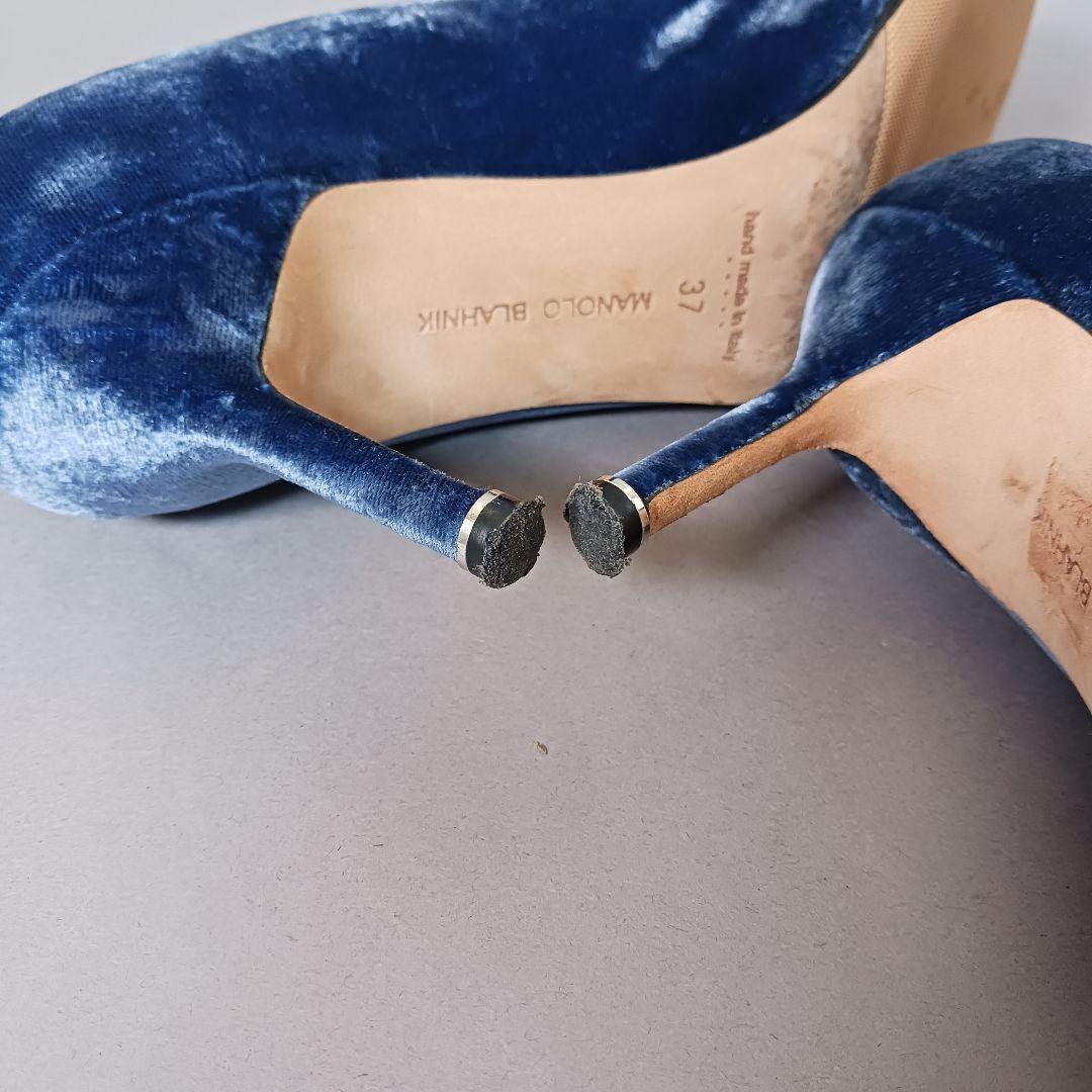 688/Manolo Blahnik マノロブラニク/パンプス/ハンギシ/37