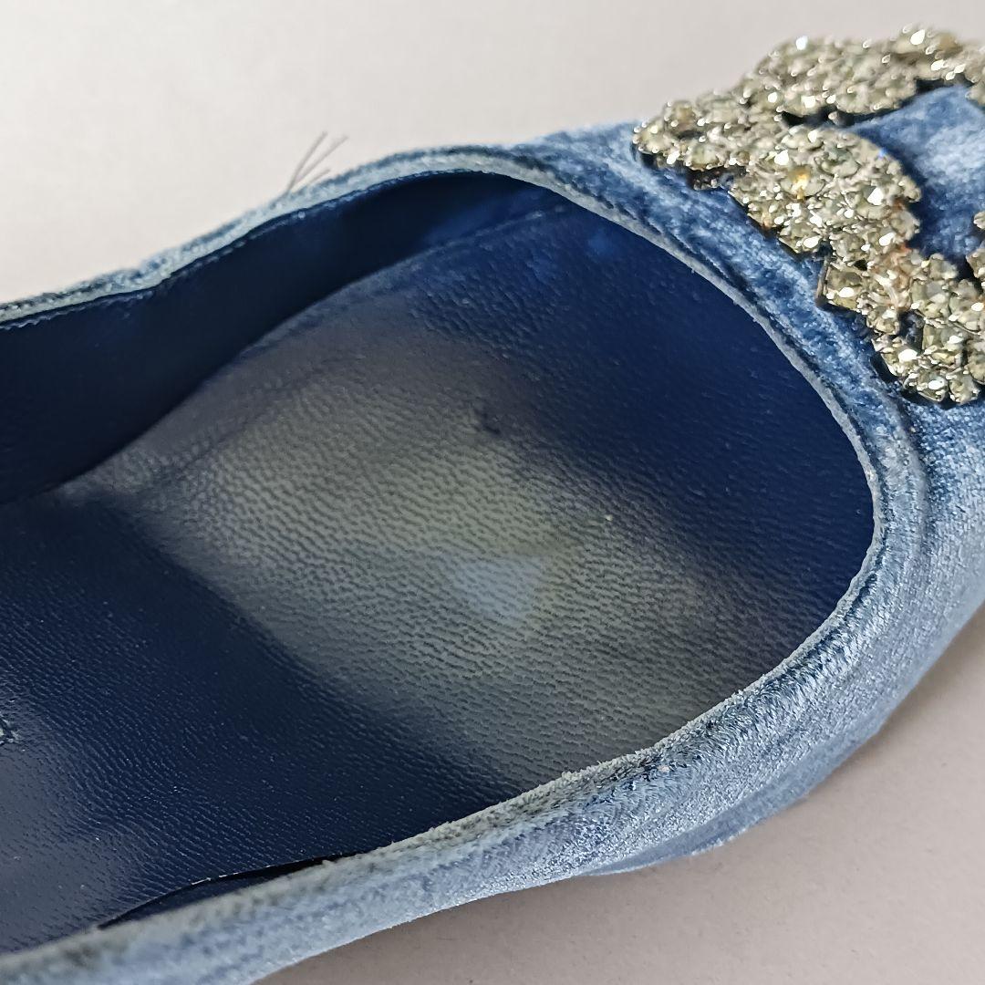 688/Manolo Blahnik マノロブラニク/パンプス/ハンギシ/37