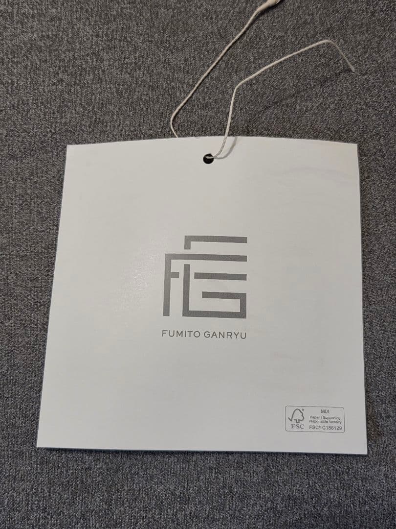 バッグ FUMITO GANRYU Draped Shoulder Bag Black