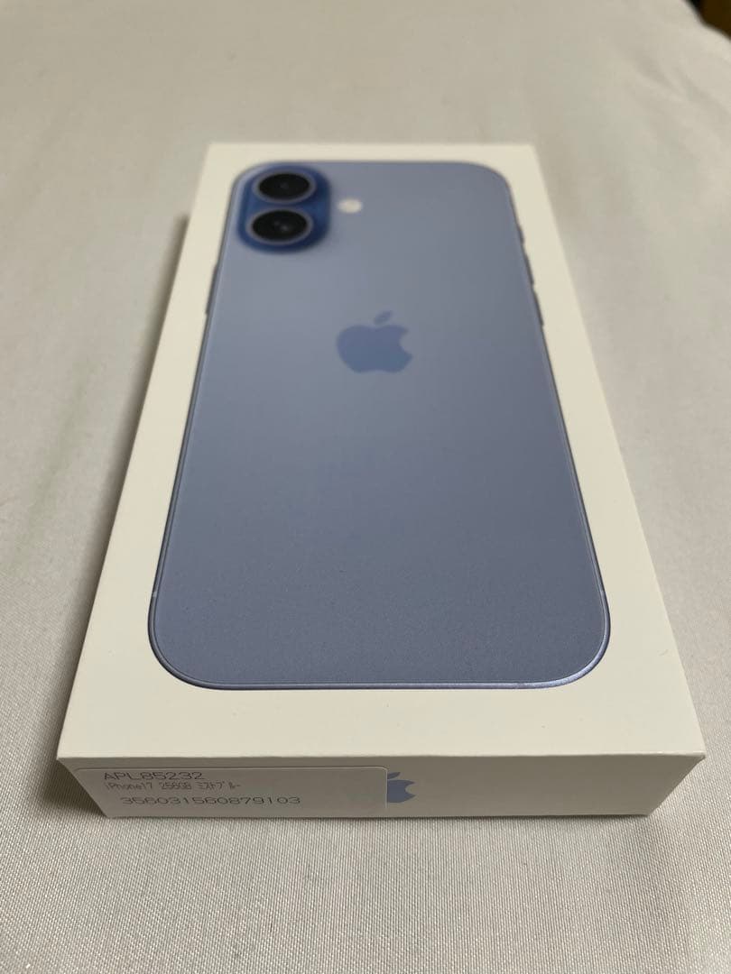 iPhone17 ミストブルー 256GB