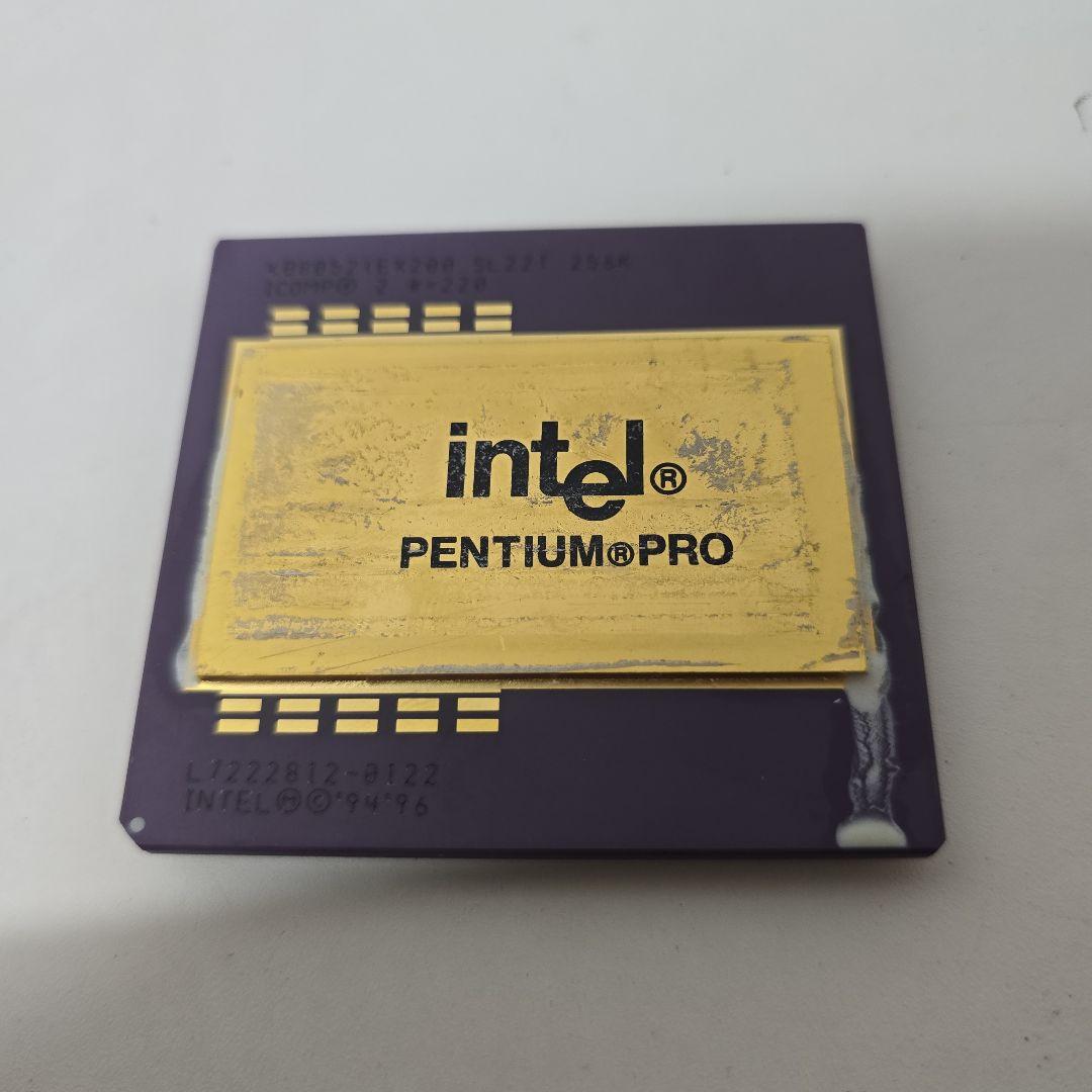 CPU Intel Pentium Pro CPU gold