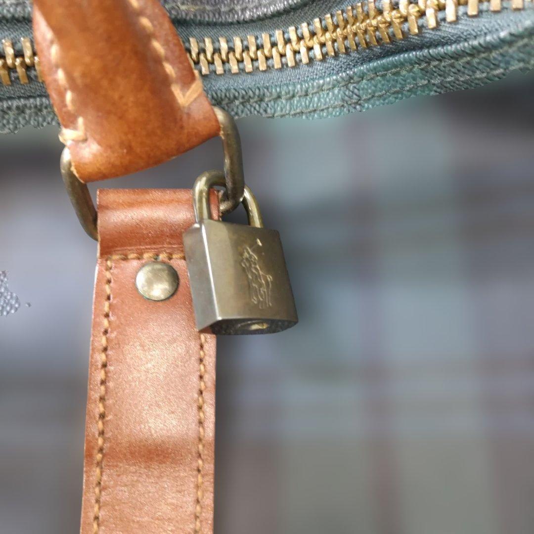 いも【き1049】POLO RALPH LAURENボストンバッグ