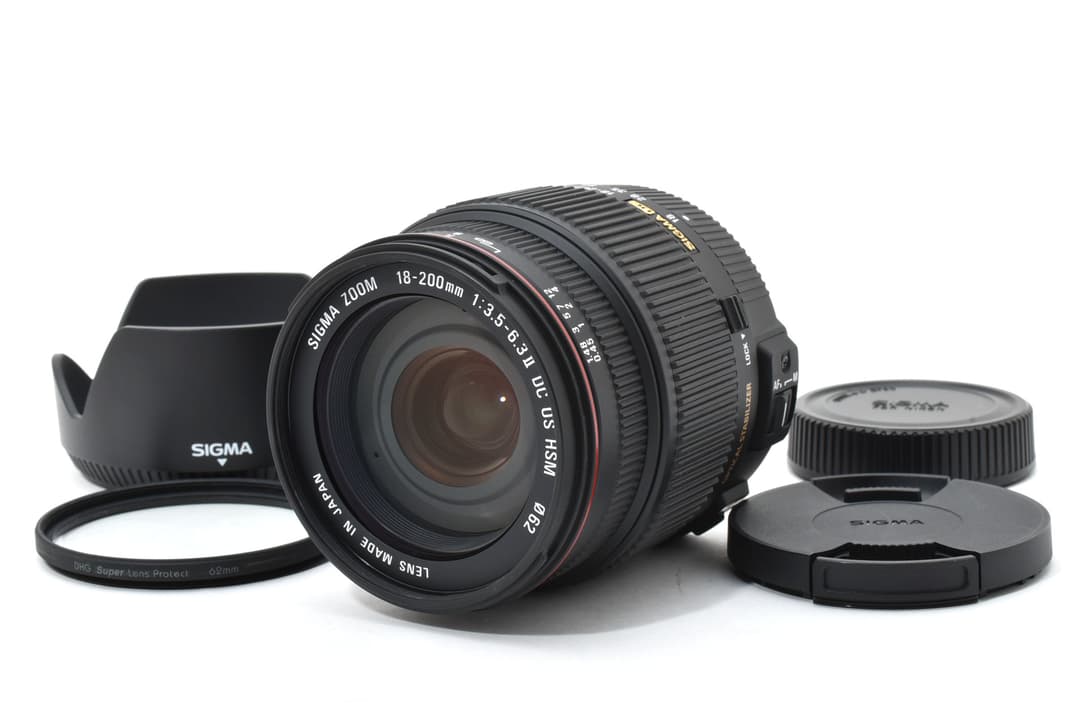 Sigma 18-200mm 3.5-6.3 II DC OS ニコン