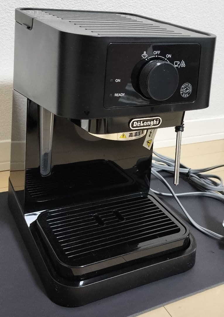 エスプレッソ・カプチーノメーカー スティローザ ブラック EC235J-BK