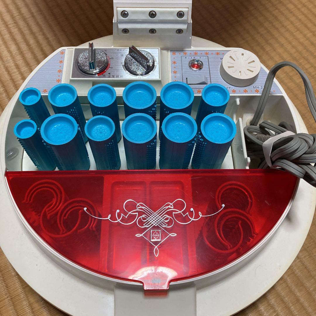 【ジャンク品】ナショナル  カーラー付きヘアーセット 送料込み