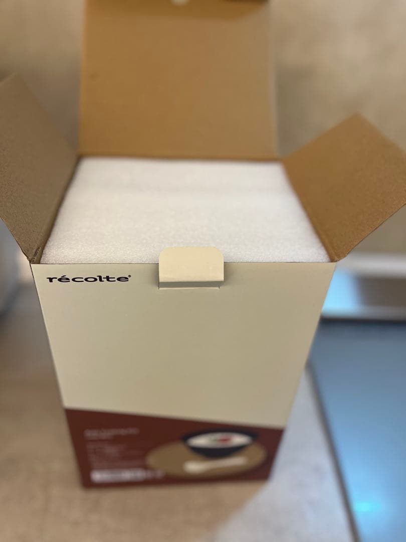 新品★レコルト オートクッキングポット スープメーカー クリームホワイト