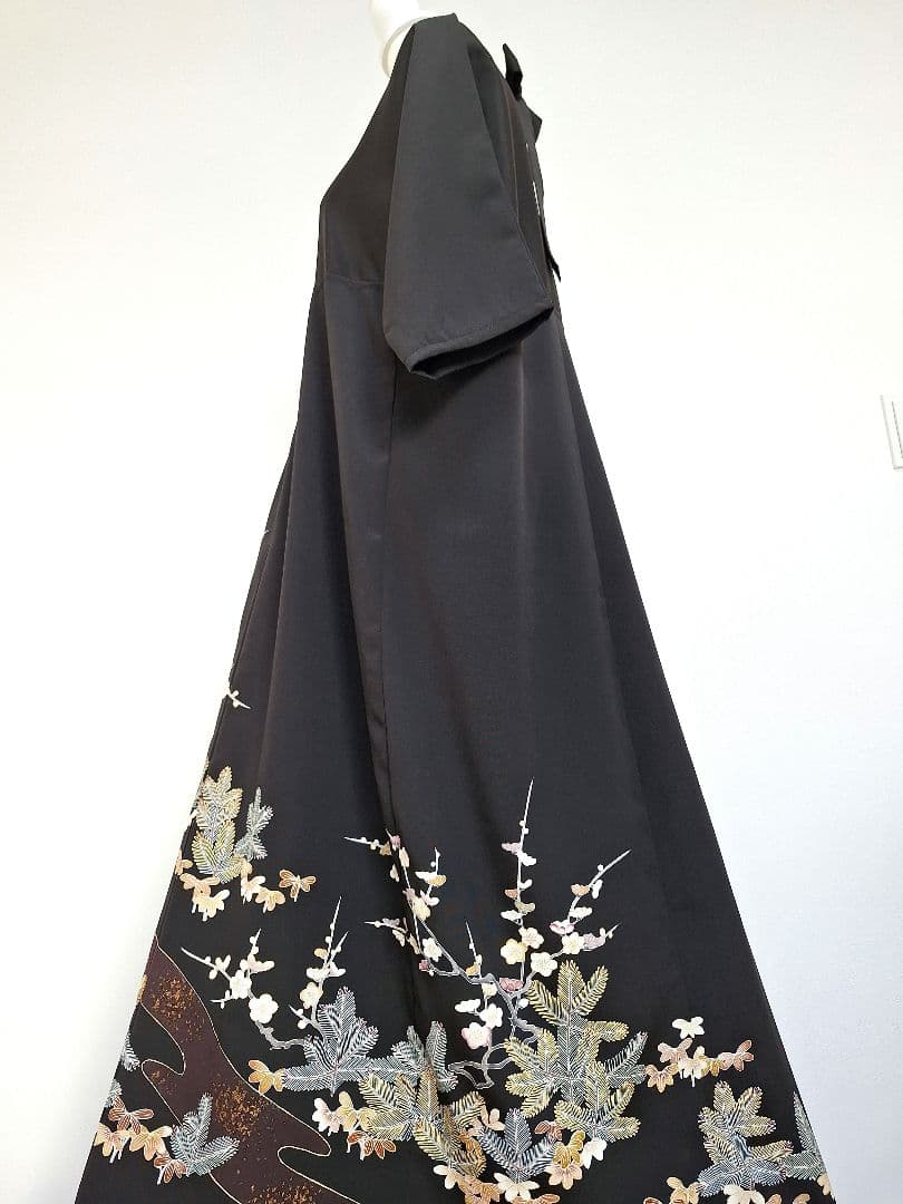 着物リメイクワンピース3675