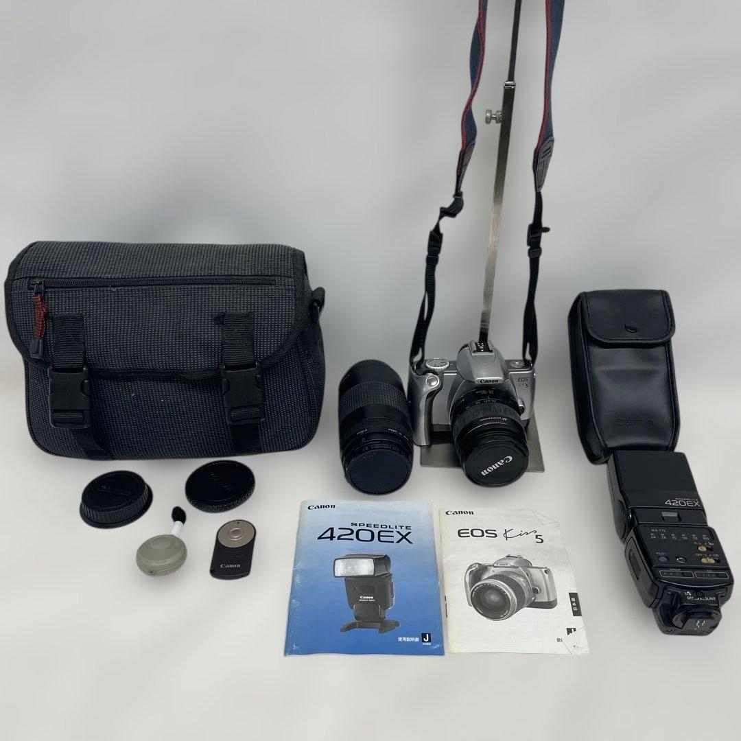Canon EOS Kiss5 カメラ Speedlite 420EX ストロボ