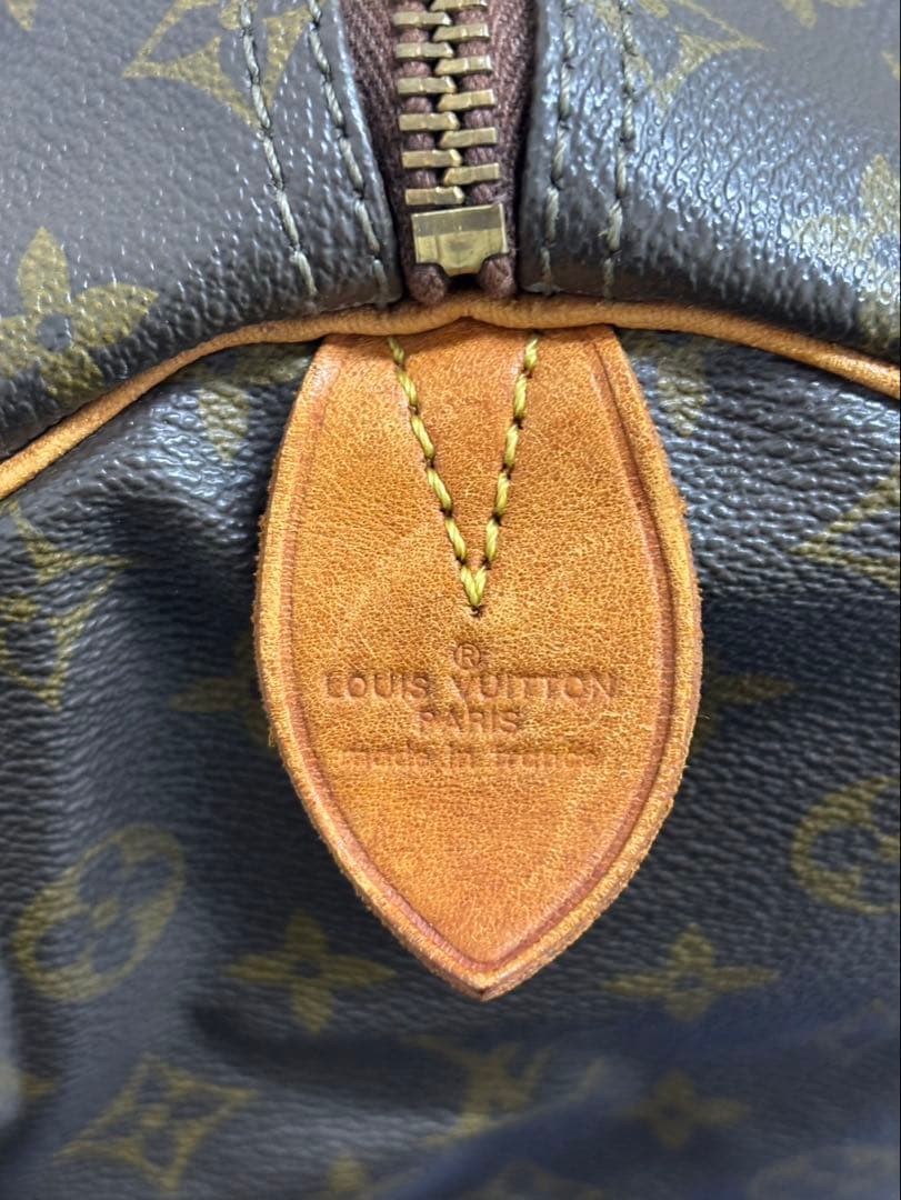 オールド ルイヴィトン キーポル60 ボストンバッグ ファスナー ECLAIR