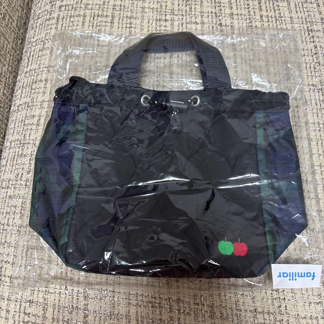 c*4様 【新品未使用タグ付き】 familiar ファミリア 巾着バッグ 20