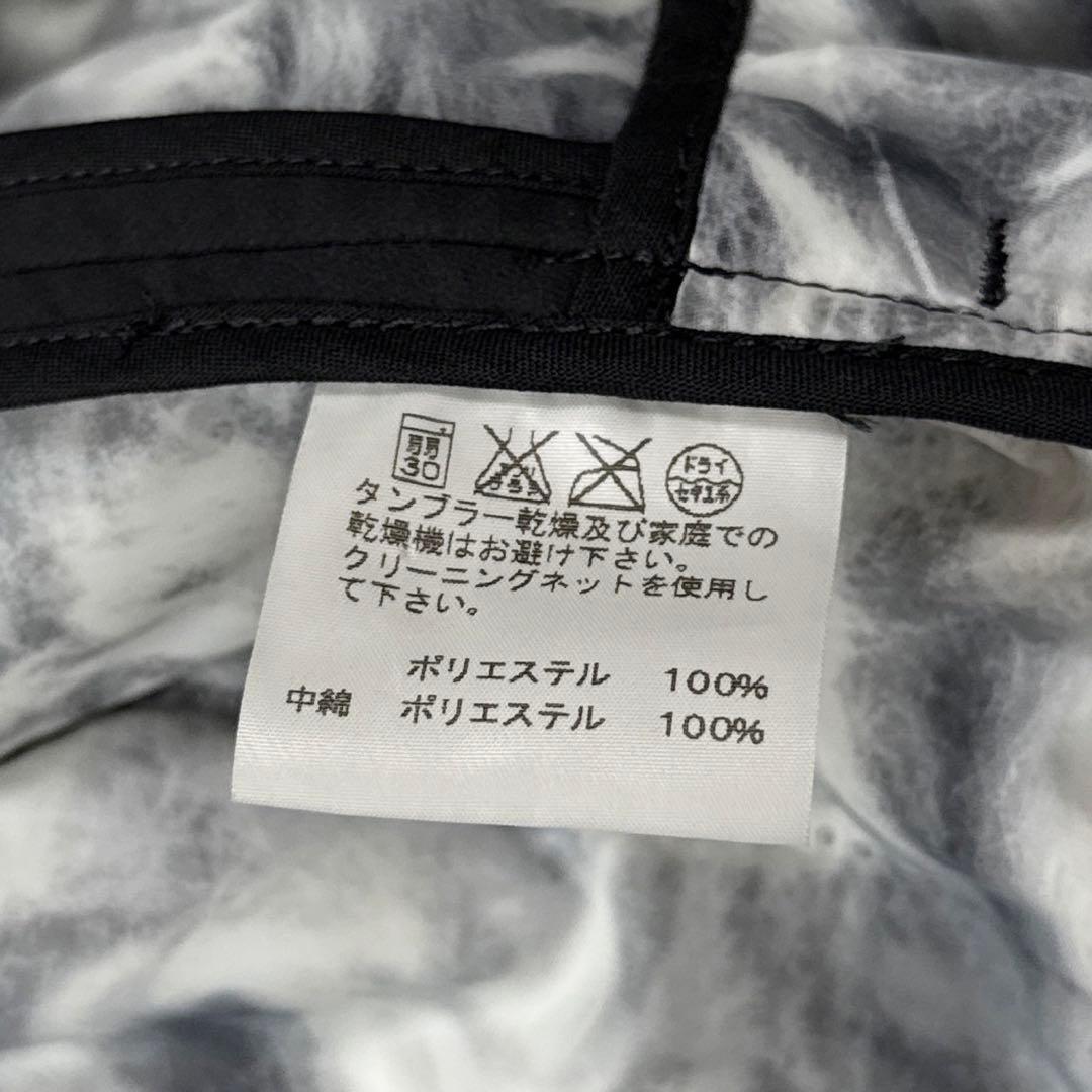 希少 プリーツプリーズ 中綿ジャケット キルティング パンチング 黒 サイズ4