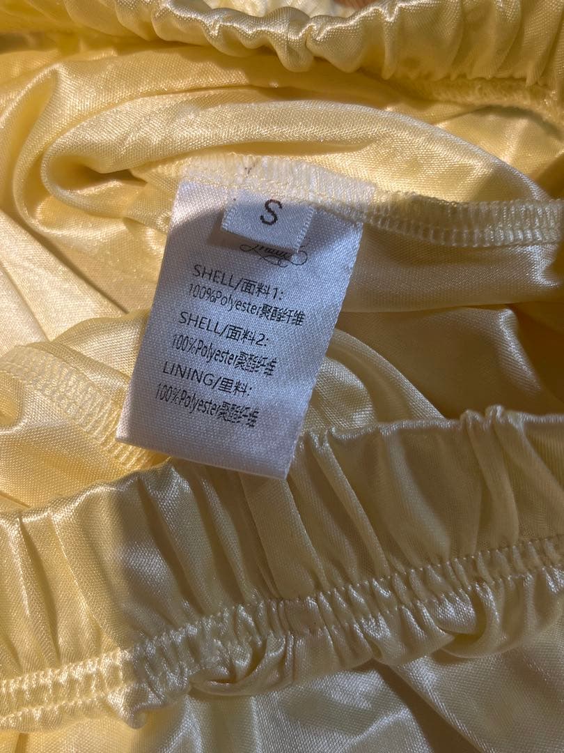 「梨と菊」コルセットドレス グリーン S LACEMADE