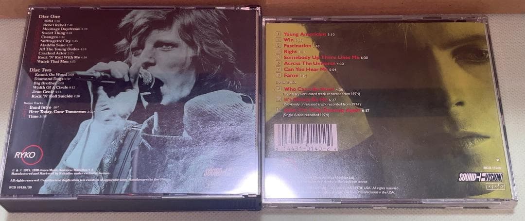 David Bowie デビッド・ボウイ CD アメリカRYCO盤11作品セット