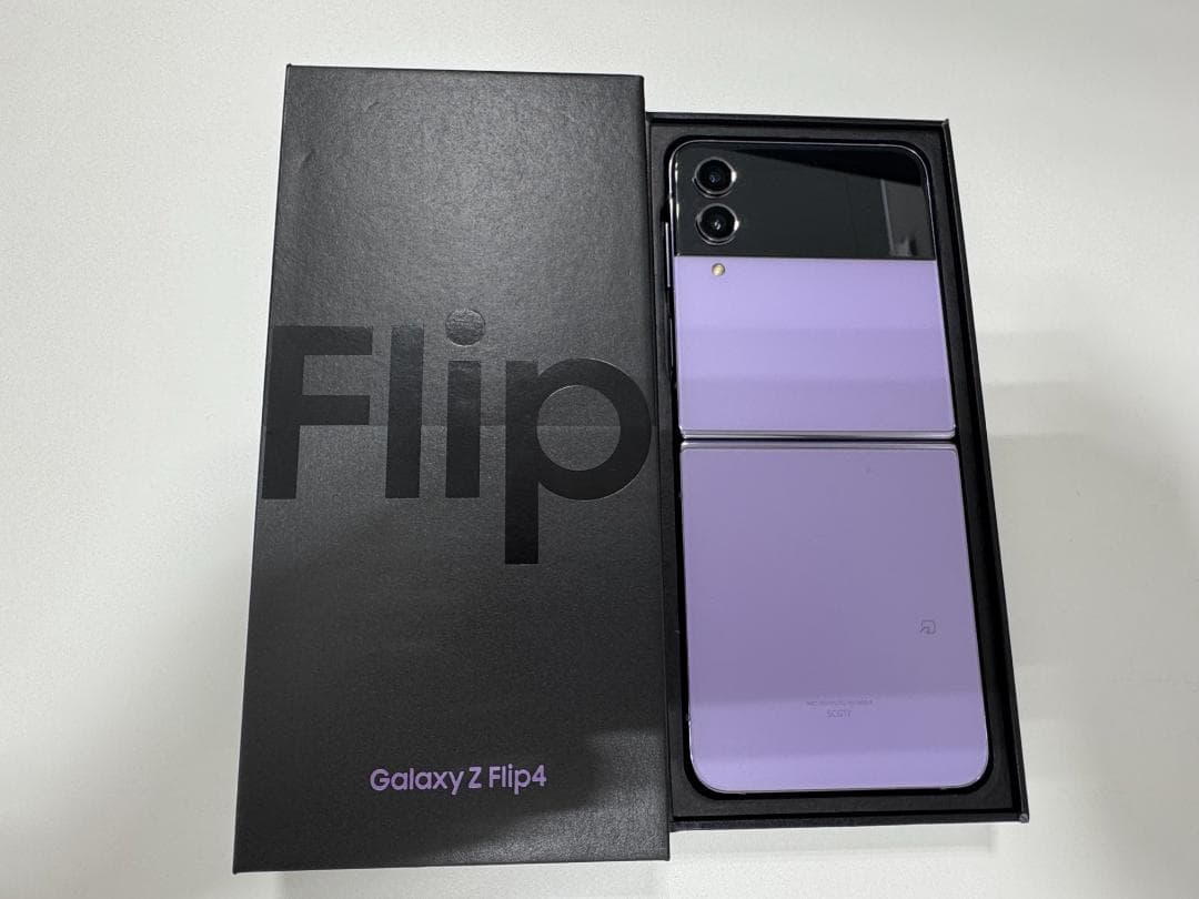 新品同様品 Galaxy Z Flip4 SIMフリー 判定