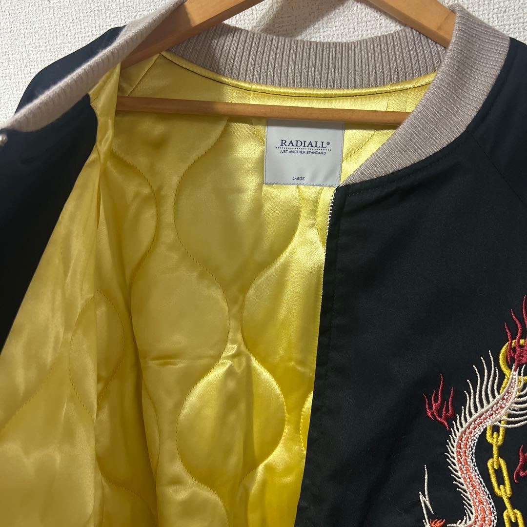 RADIALI ブラック スカジャン L