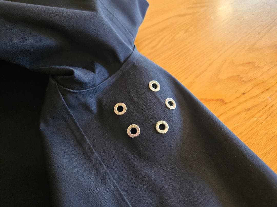 マッキントッシュ CHRYSTON / クリストン ゴム引き 黒 サイズ36