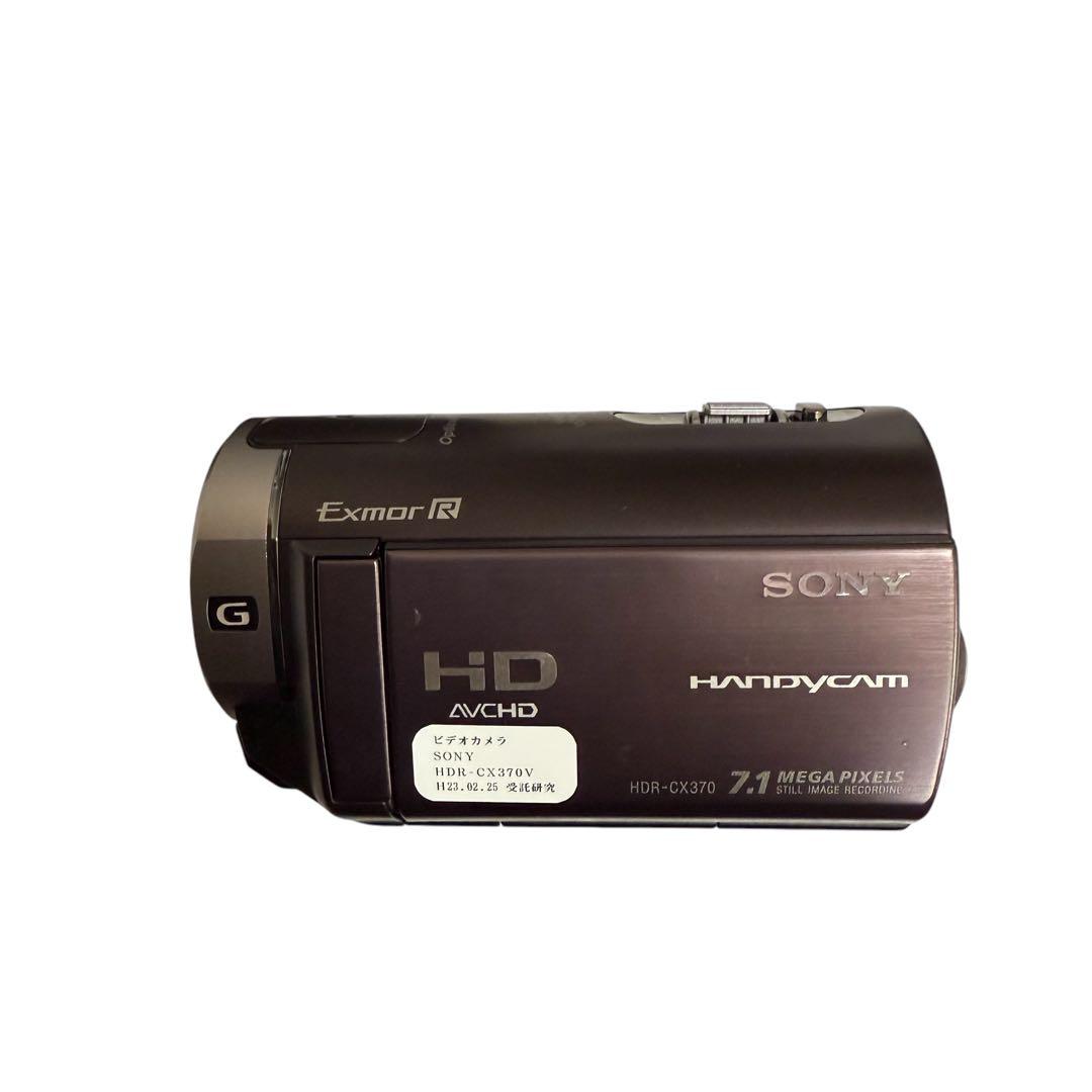 【極美品】Sony HDR-CX370V ビデオカメラ 動作確認済 動画