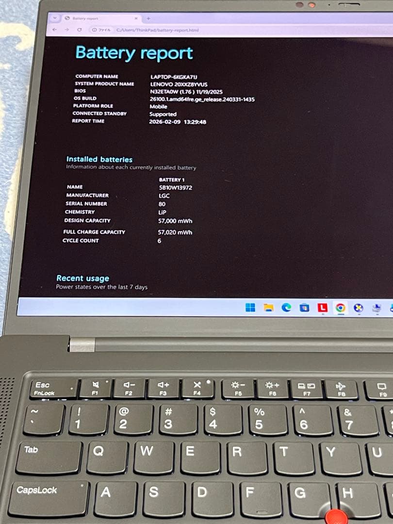 美品 ThinkPad X1 Carbon Gen 9 32Gb 1TB 4K