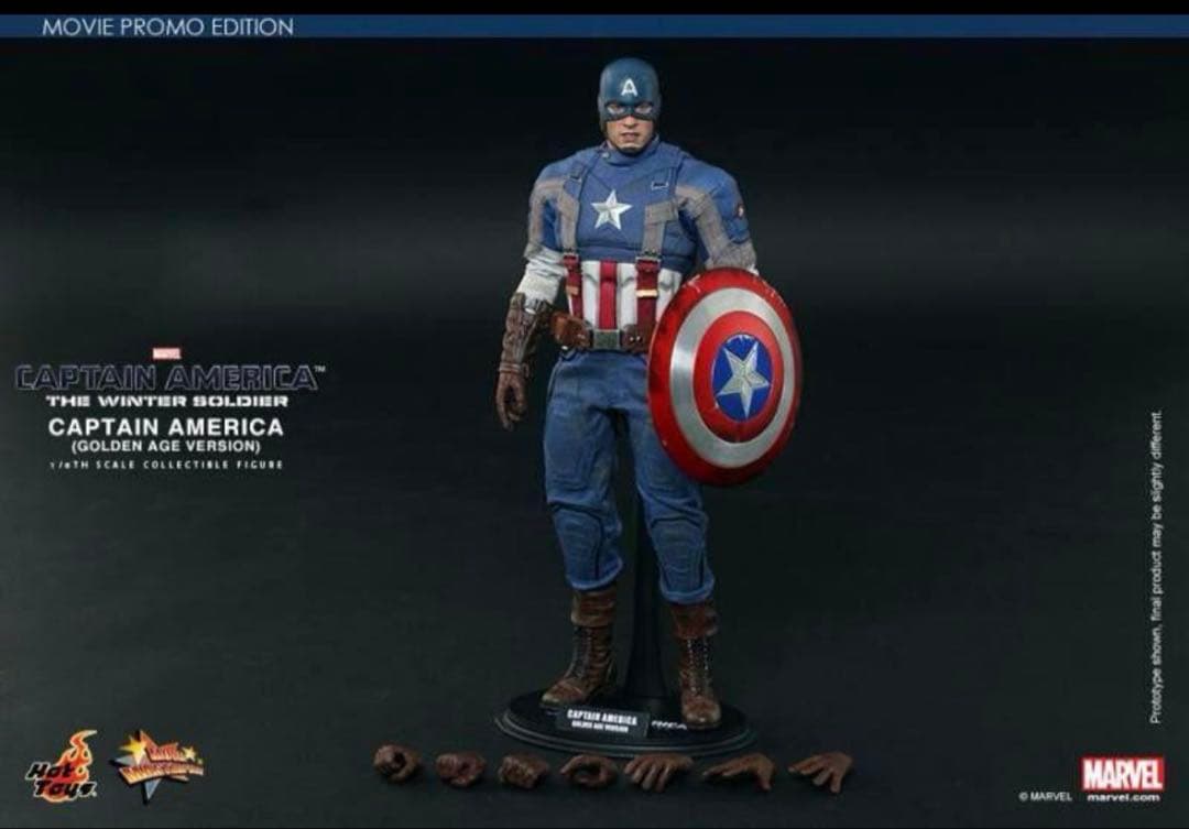 ⭐️限定値引⭐️ホットトイズ キャプテンアメリカ ゴールデンエイジ クラシック版