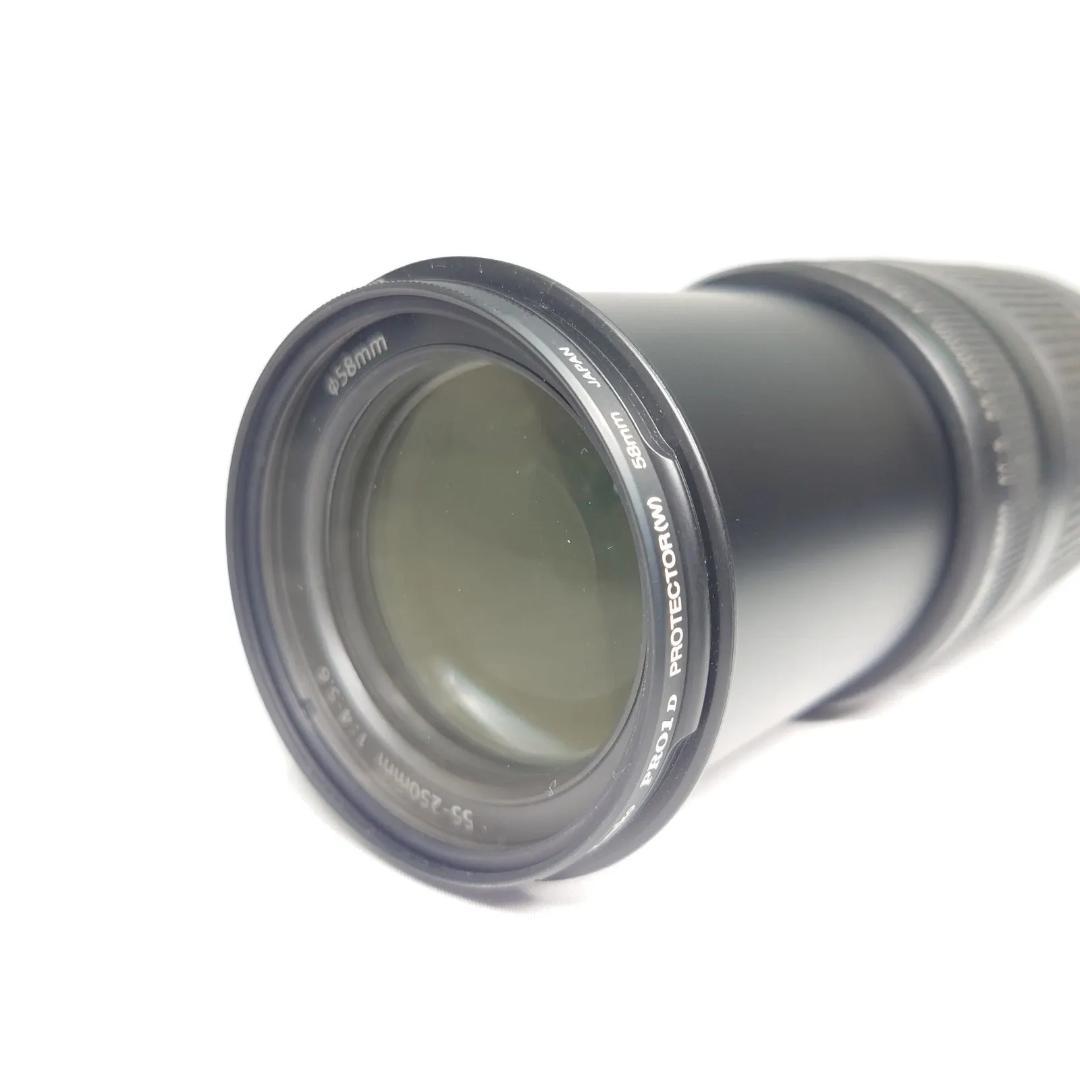 CanonKiss X3 一眼レフ 入門モデル レンズ 55-250mm