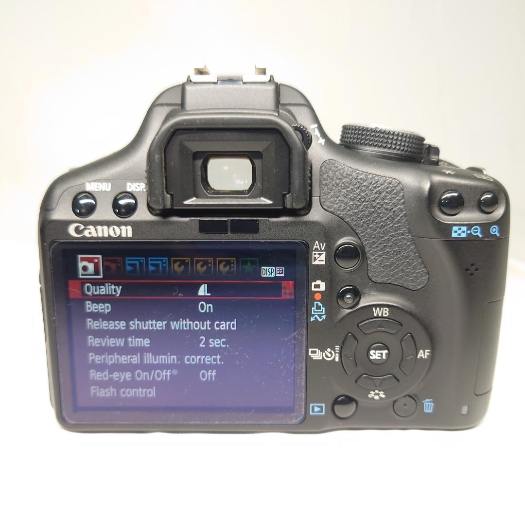 CanonKiss X3 一眼レフ 入門モデル レンズ 55-250mm