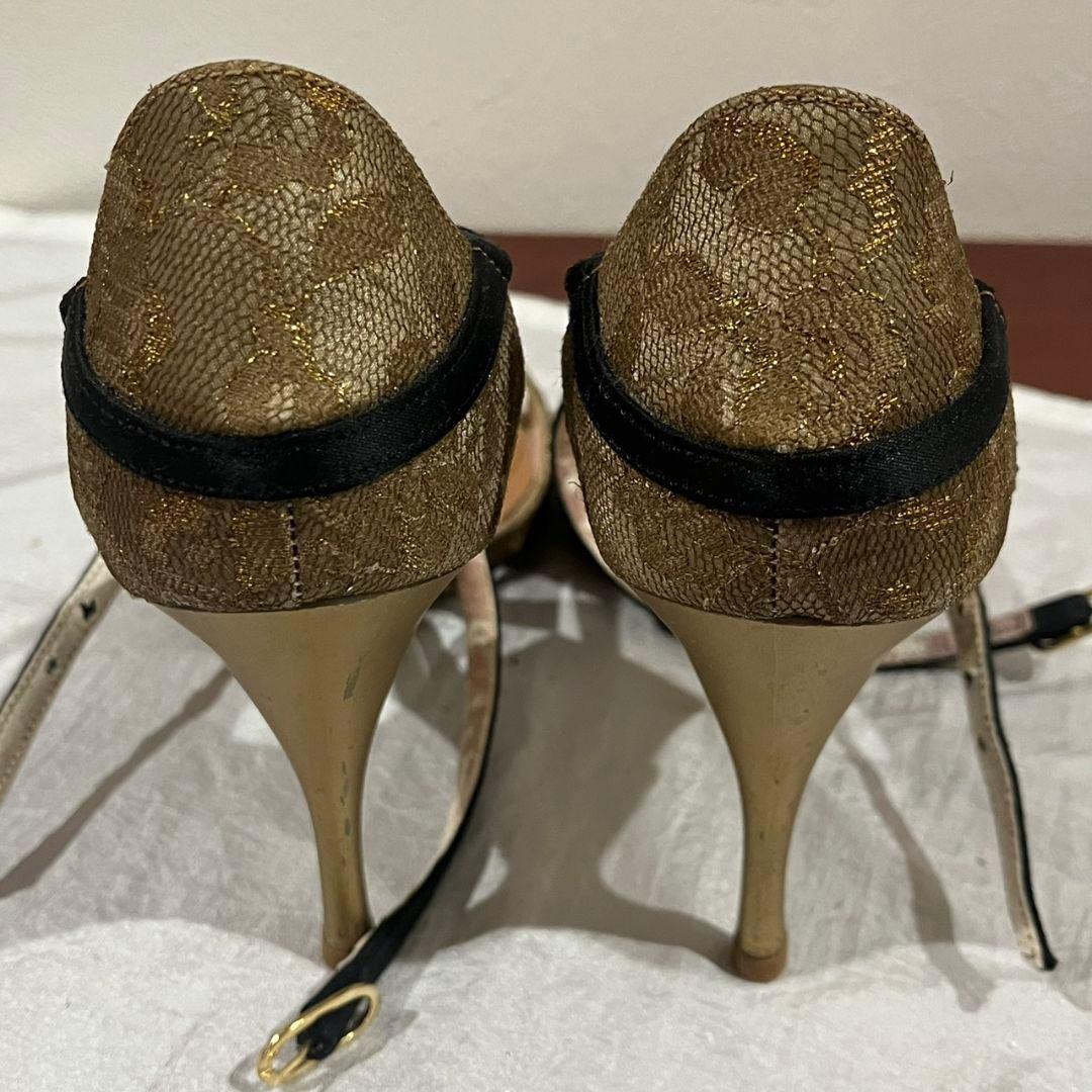 タンゴ　コムイルフォー 37 ゴールドベージュ　ダンス　タンゴシューズ