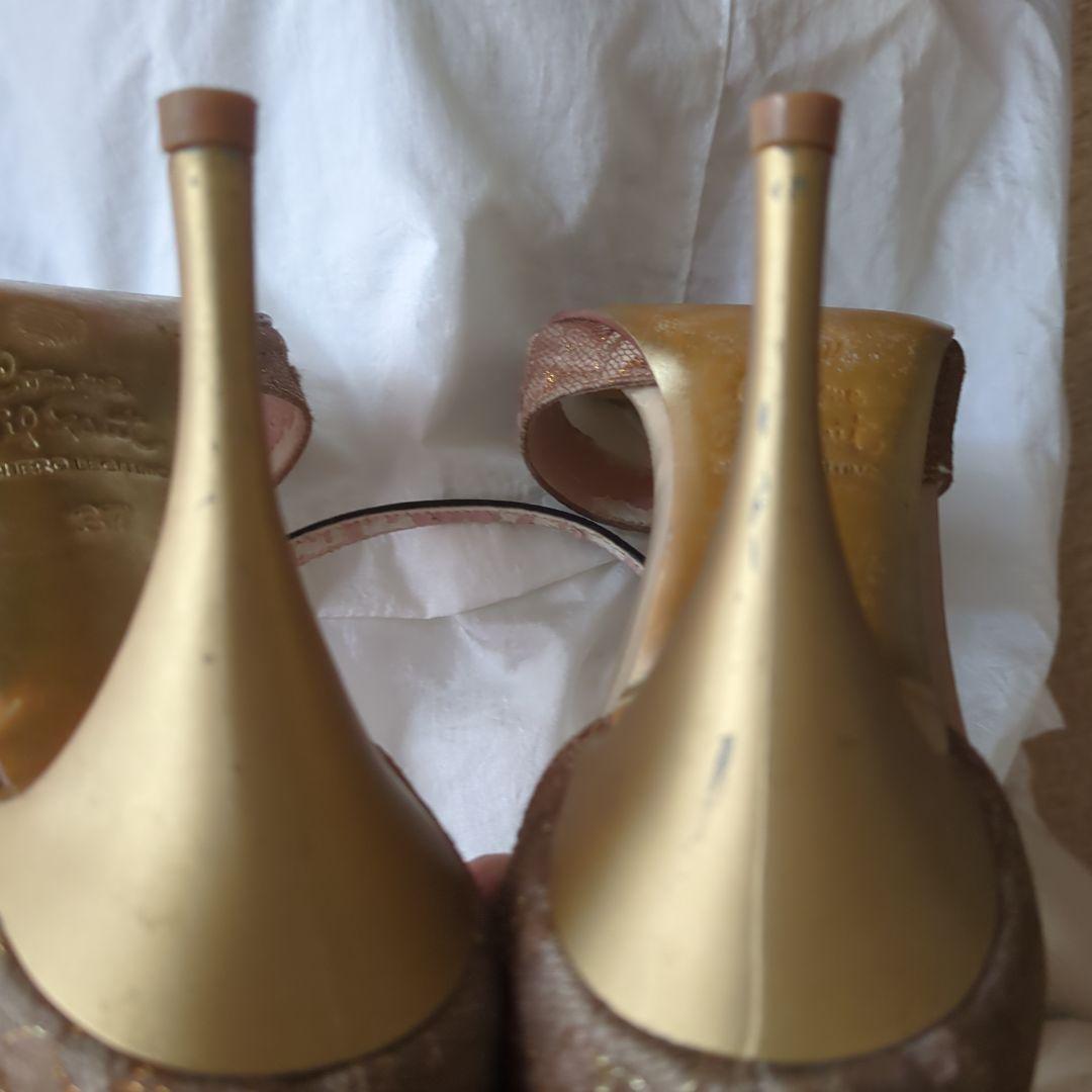 タンゴ　コムイルフォー 37 ゴールドベージュ　ダンス　タンゴシューズ