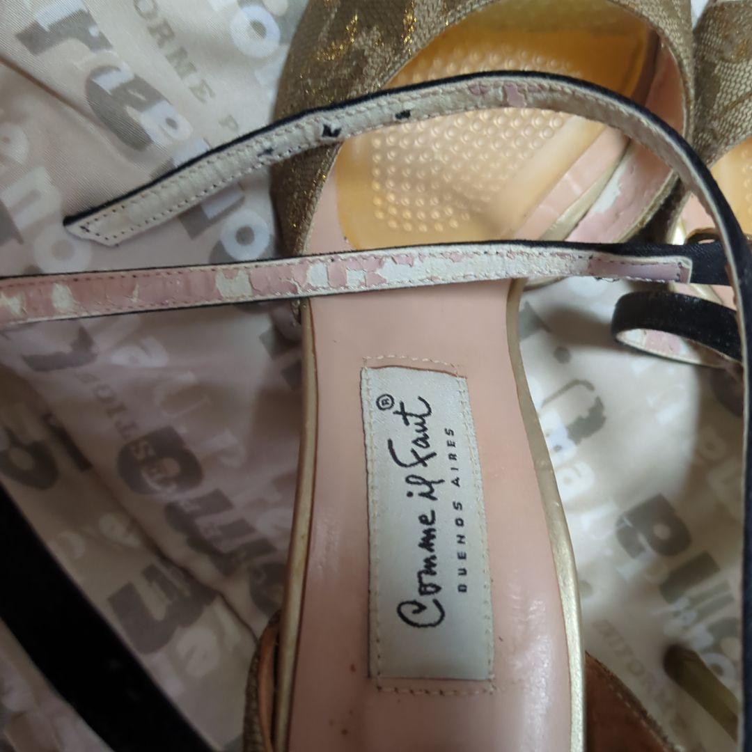 タンゴ　コムイルフォー 37 ゴールドベージュ　ダンス　タンゴシューズ