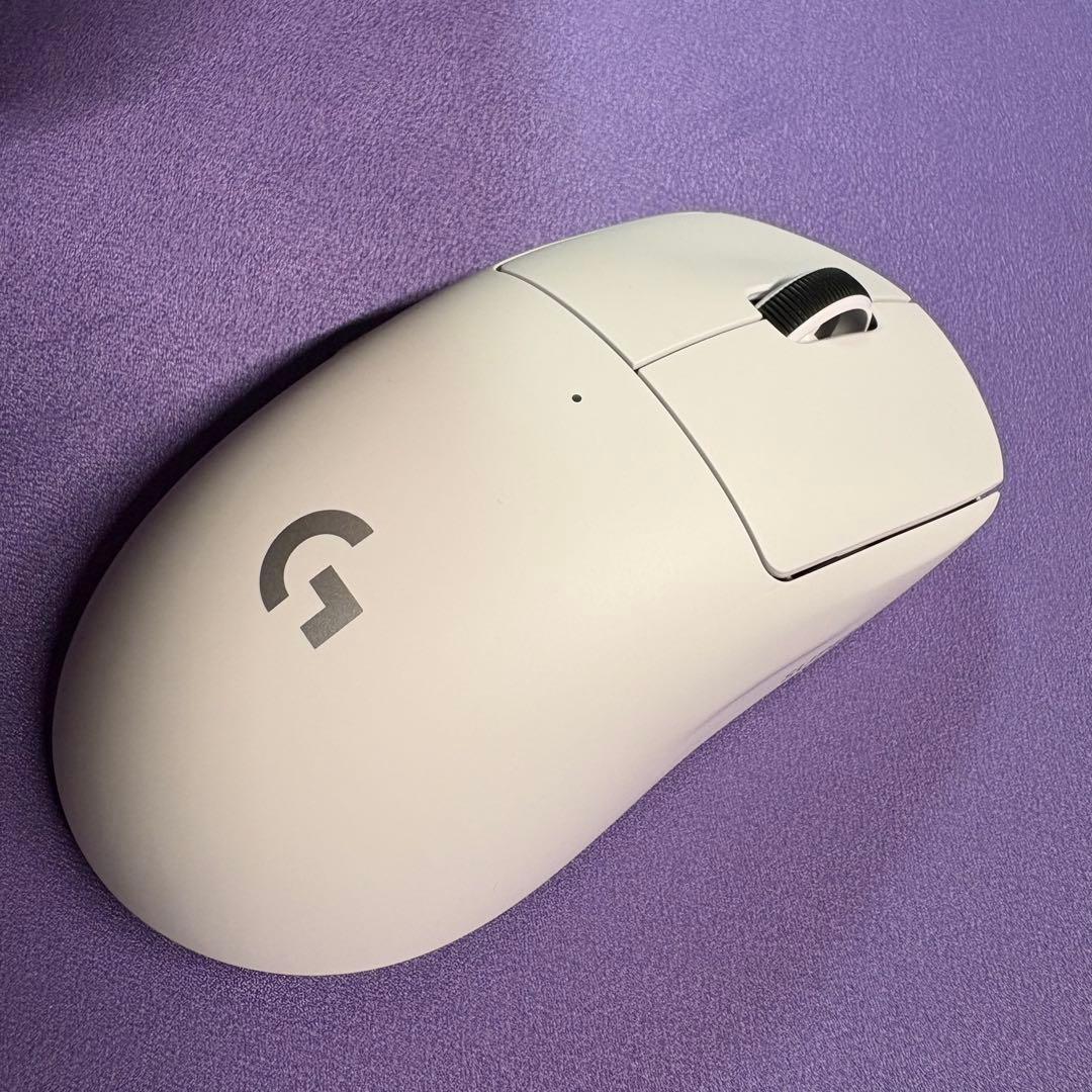 【美品】Logicool G Pro X Superlight 2 白 保証書付