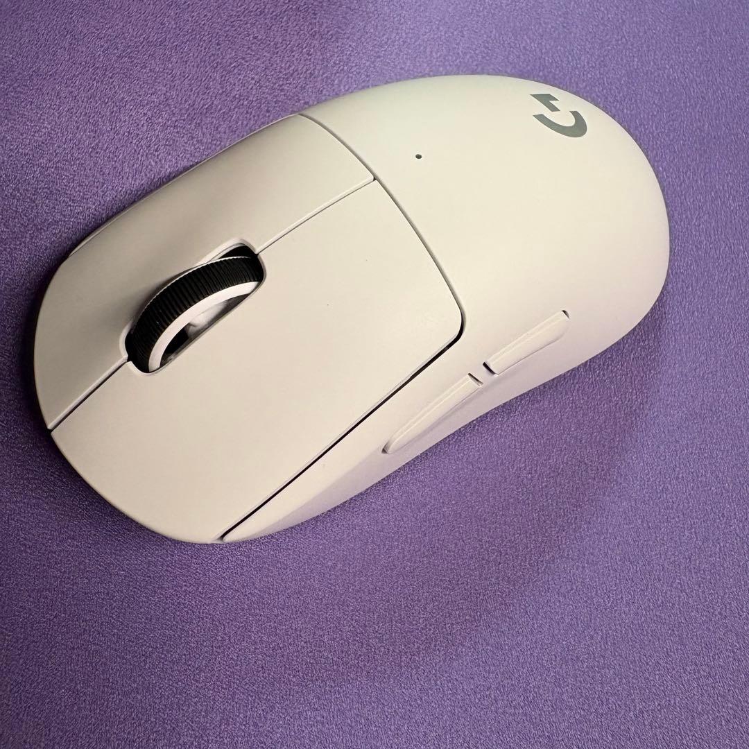 【美品】Logicool G Pro X Superlight 2 白 保証書付