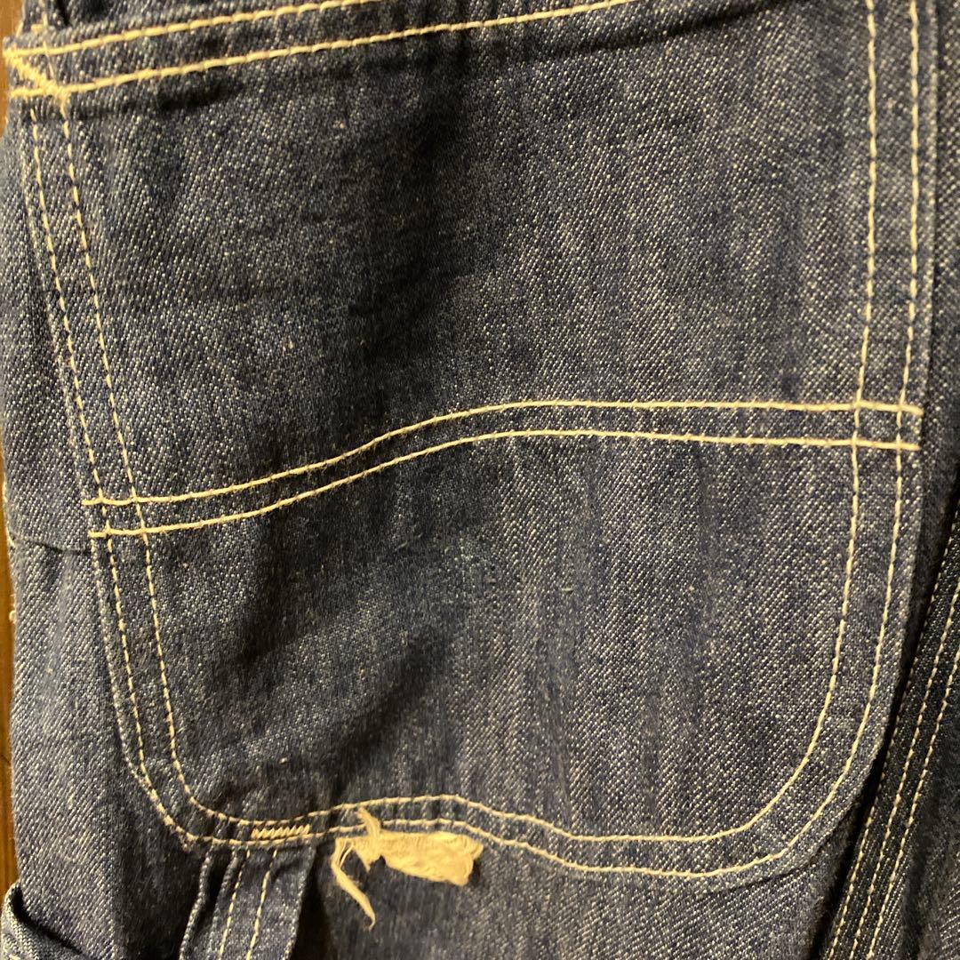 ひとみさま専用　ビンテージ Lee 白タグ オーバーオール　米国製