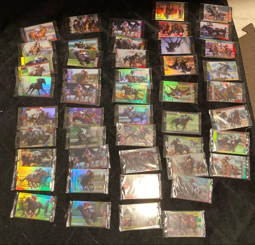 サラブレッドホースコレクション　ツインウエハースまと第1 第2R オグリキャップ