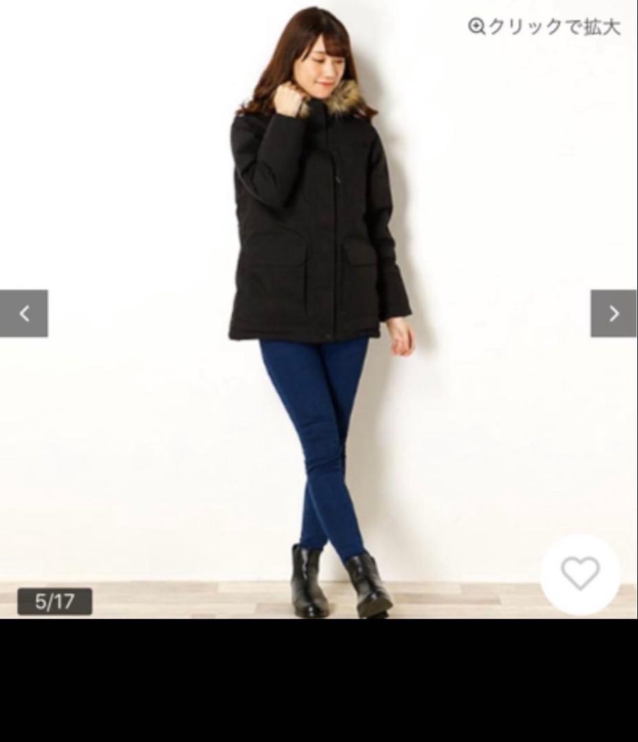 THE NORTH FACE ブラックダウンジャケット