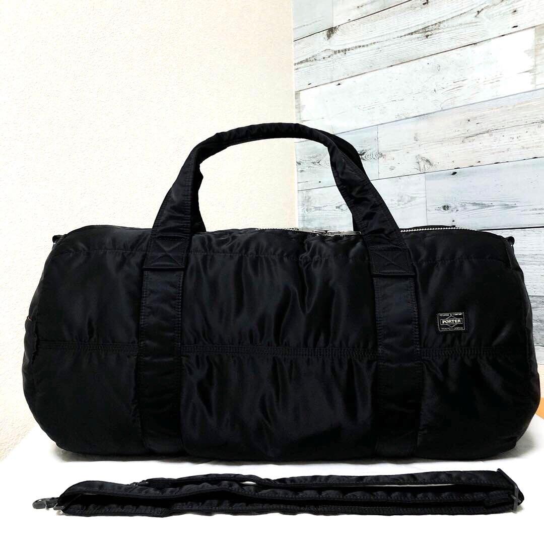 極美品✨廃盤 ポータータンカー ボストンバッグM 2way ブラック 吉田カバン