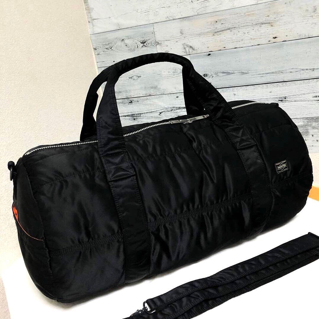 極美品✨廃盤 ポータータンカー ボストンバッグM 2way ブラック 吉田カバン