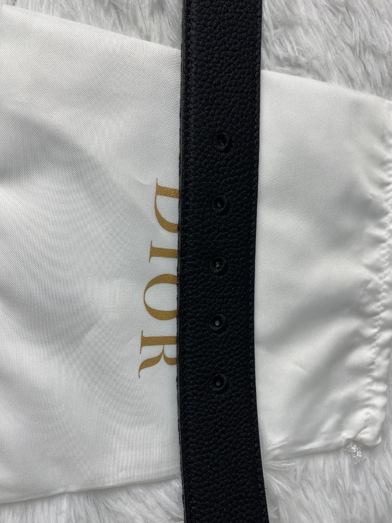 Dior　モノグラムベルト　CDロゴ