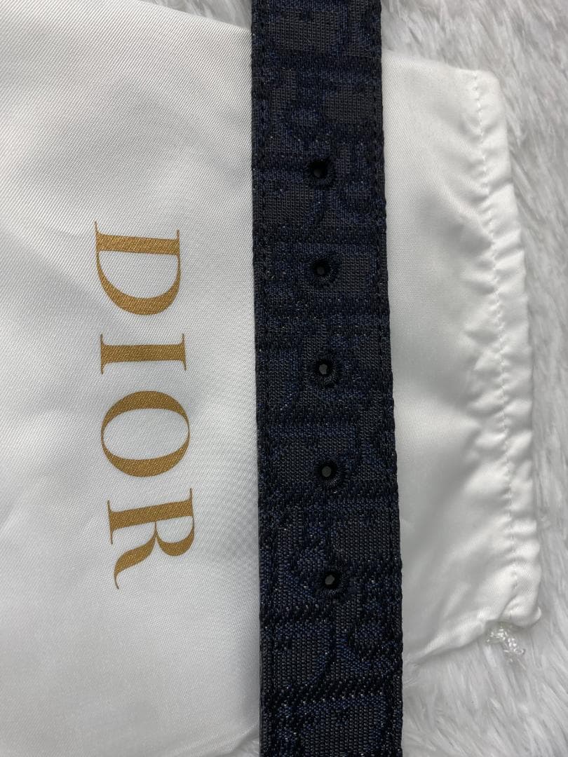 Dior　モノグラムベルト　CDロゴ