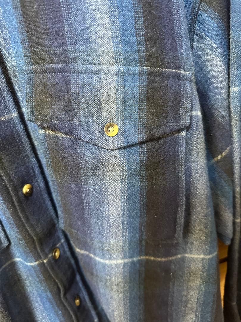Pendleton ストラップウールシャツ M tenderloin