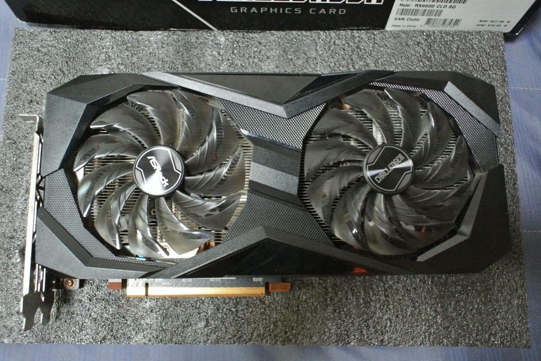 ASRock RADEON RX6600 8GB 動作品