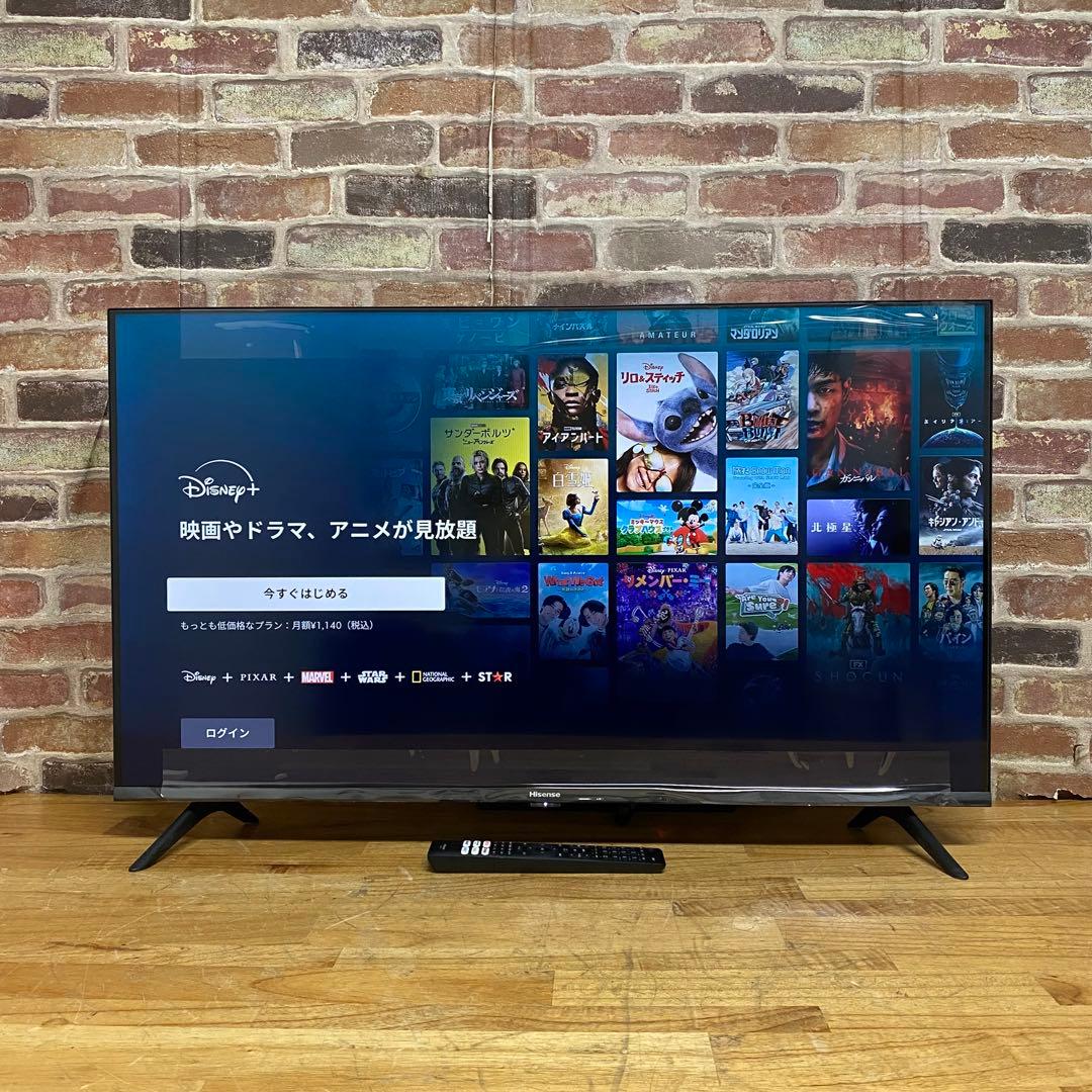 ハイセンス 40V型 液晶テレビ 40A40H 動画配信アプリ搭載 22年製