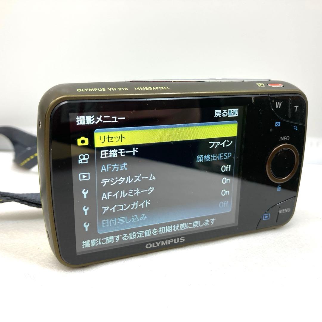 【動作確認済】オリンパス　コンパクトデジタルカメラ VH-210
