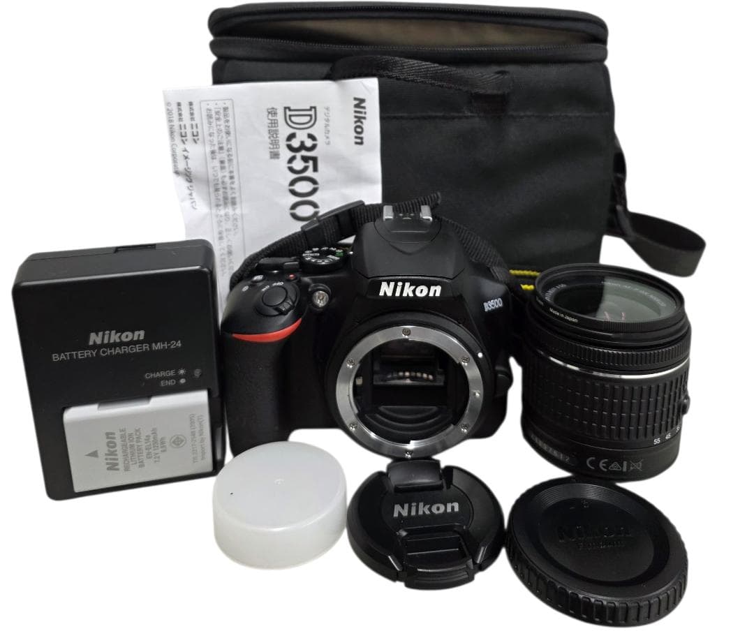 ■美品■ニコン　Nikon D3500 NIKKOR 18-55mmレンズキット