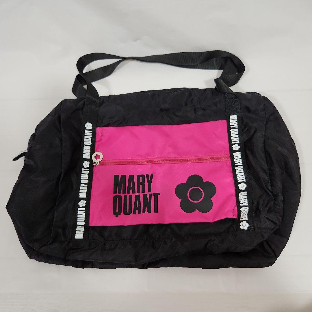 マリークワント♡2wayボストンバッグ　折り畳みボストンバッグ　2点セット